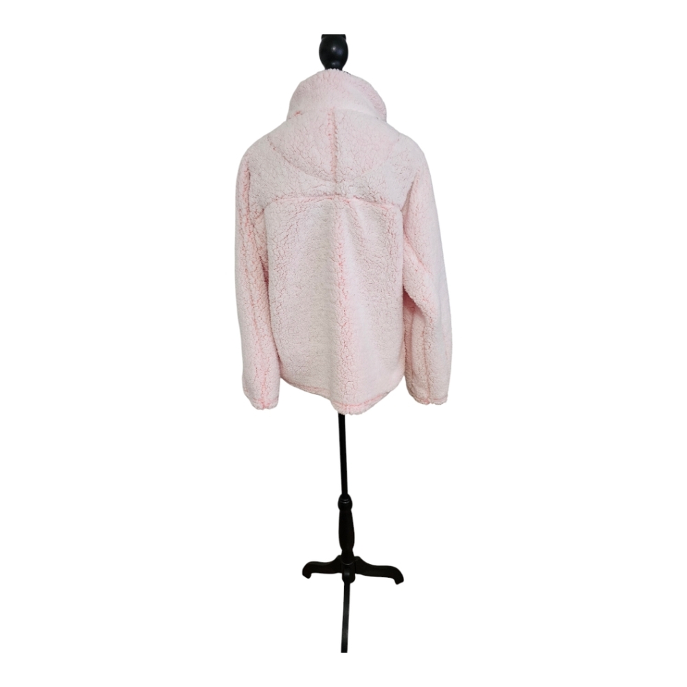 BLUE STAR CLOTHING COMPANY Light Pink Cowl Neck Pullover Sweater L - Picture 9 of 12